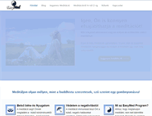 Tablet Screenshot of meditaciosprogram.com